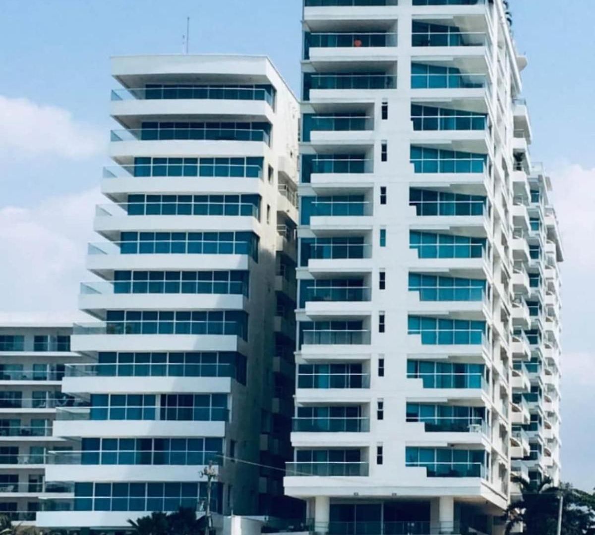 Apartamento Exclusivo De Lujo Frente Al Mar En Morros, Con Acceso Directo Y Privado A La Mejor Playa De Cartagena