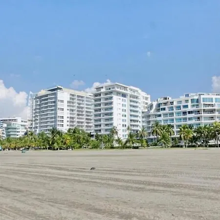 Apartamento Exclusivo De Lujo Frente Al Mar En Morros, Con Acceso Directo Y Privado A La Mejor Playa De Cartagena