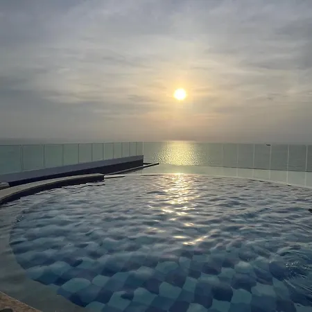 Apartamento Exclusivo De Lujo Frente Al Mar En Morros, Con Acceso Directo Y Privado A La Mejor Playa De Cartagena