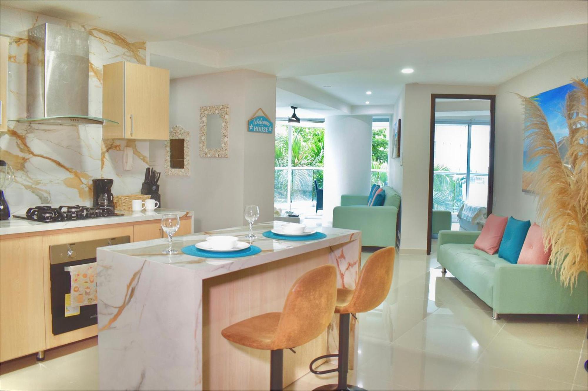 Exclusivo De Lujo Frente Al Mar En Morros, Con Acceso Directo Y Privado A La Mejor Playa De * Cartagena